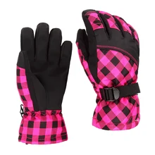 Зимние уличные спортивные перчатки для сноуборда, снегохода, езды на мотоцикле, зимние перчатки, ветрозащитные водонепроницаемые перчатки унисекс для катания на лыжах