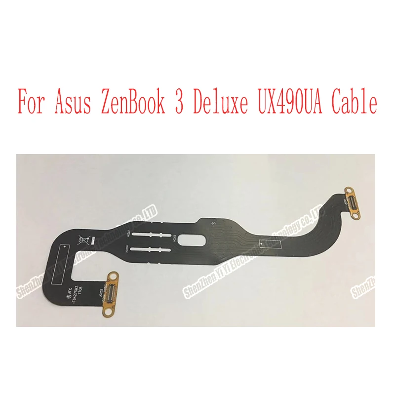 Ceny Dla Asus ZenBook 3 Deluxe UX490 UX490UA UX490UAR Panel FPC2 T64275W3 1708 złącze kabel wideo wyświetlacz LCD LED kabel