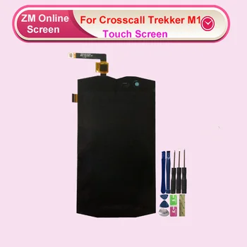 

RYKKZ For Crosscall Trekker M1 LCD Display With Touch Screen Digitizer Assembly Replacement With Tools