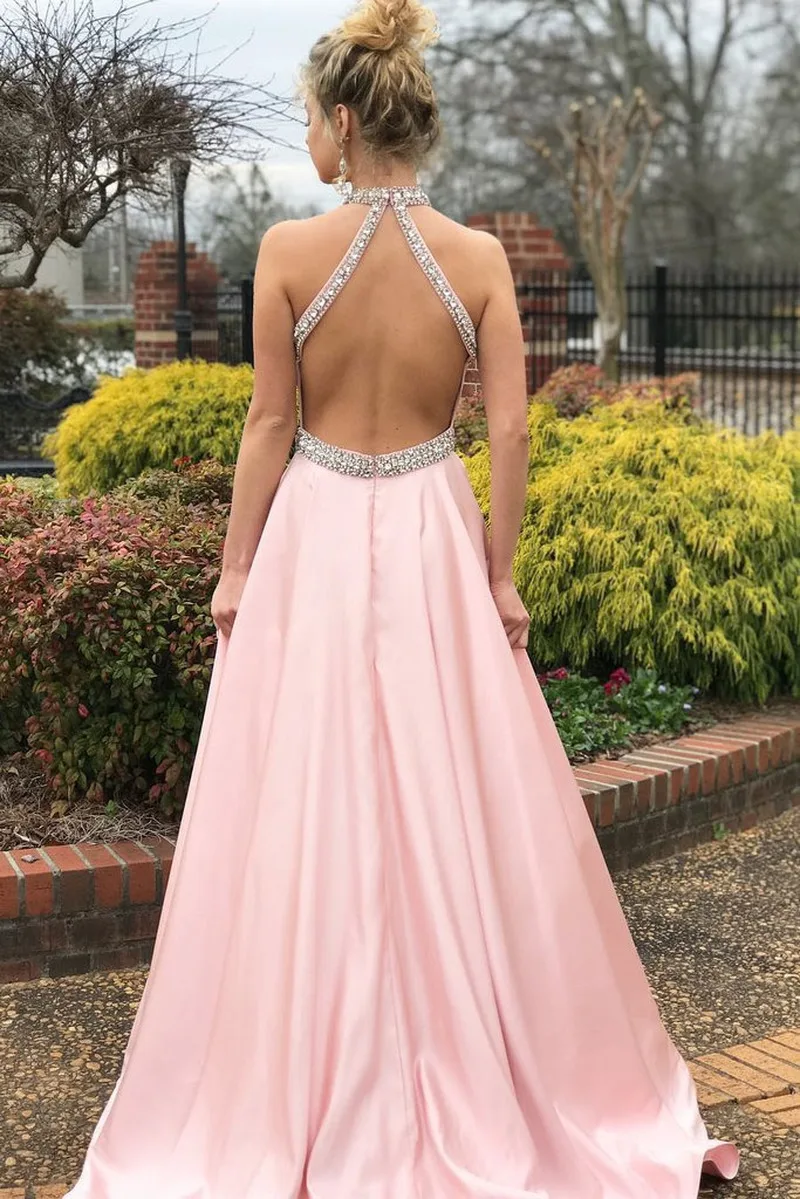 2020 Sexy Bridesmaid Dresses Women Sleeveless O-Neck Sleeveless Sequined Maid of Honor Woman Dresses for Party and Wedding