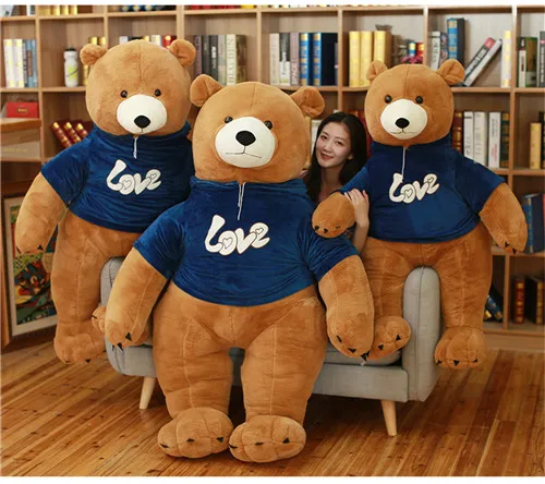 Fancytrader 67'' JUMBO Giant Stuffed Polar Bear Huge Plush LOVE Bear Toy Birthday Valentineâ€˜s Day Gift 170cm 4 Models 3 Sizes (14)