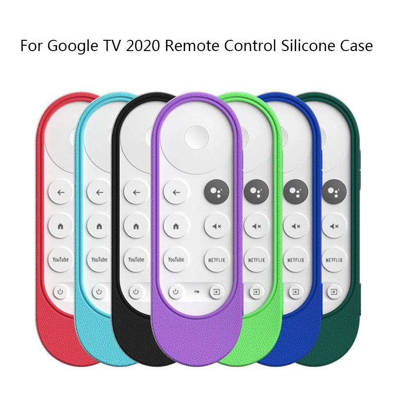 Silicone Case For Chromecast With Google TV 2020 Voice Remote Loop Anti-Lost Protective Cover Accessories |
