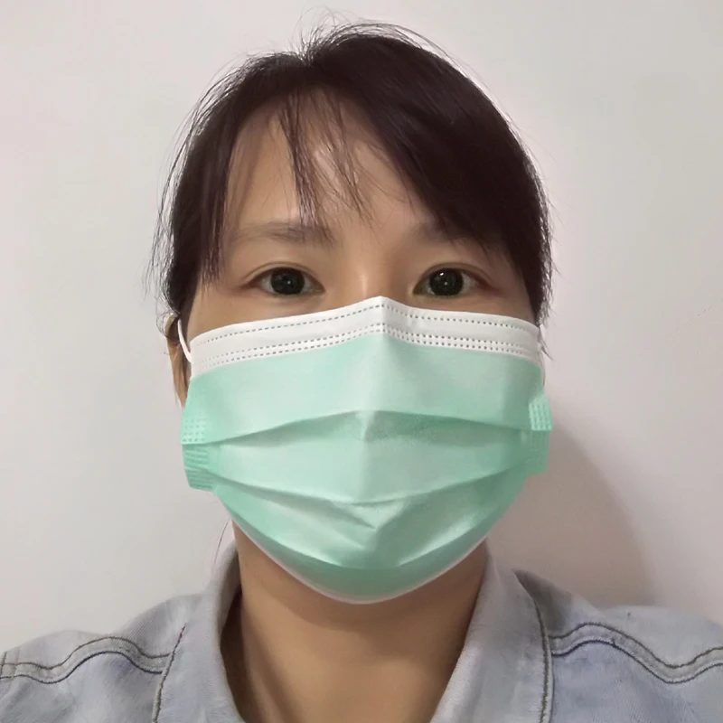 

50PCS 3 Layers Protective Mask Disposable Dustproof Facial Protective Cover Masks Safety Dust Anti-Fog Earloop Face Mouth Masks
