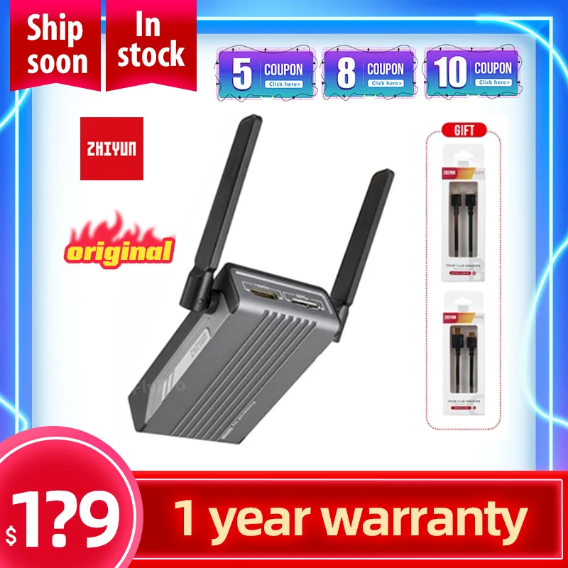 Передатчик передачи изображений ZHIYUN TransMount 1080P 720P HD передача для стабилизатора