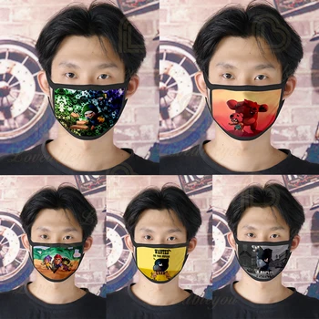 

3d Print Kids Leon Accessories Masks Boy Girl 3D Print Casual Shirt 2020 New Anime Carton Star Masks