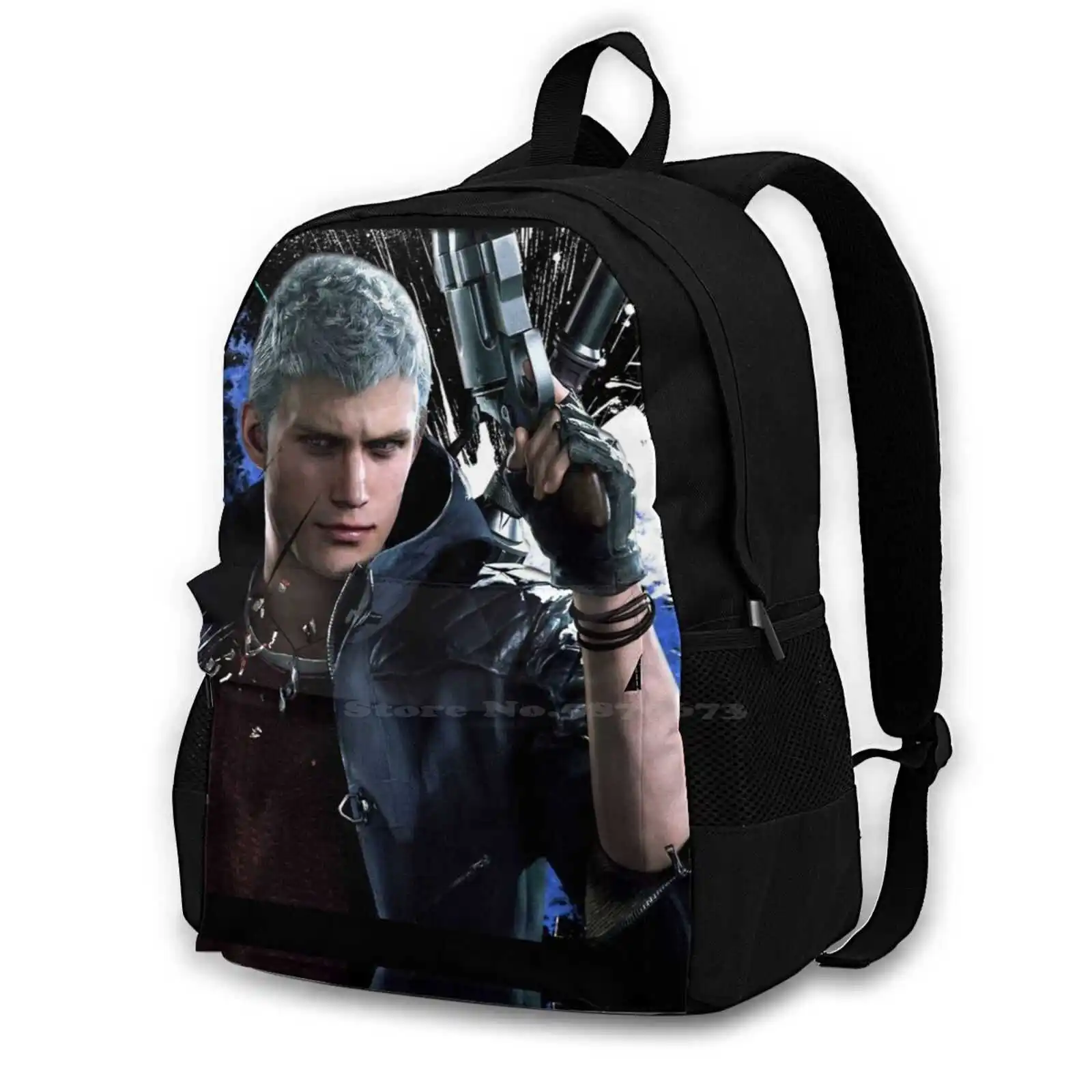

Черный Dmc 5/2, модный дорожный школьный рюкзак для ноутбука, сумка Dante Nero E3, демон вергил, аниме рукав, игры, ангел, видеоигры 5 5