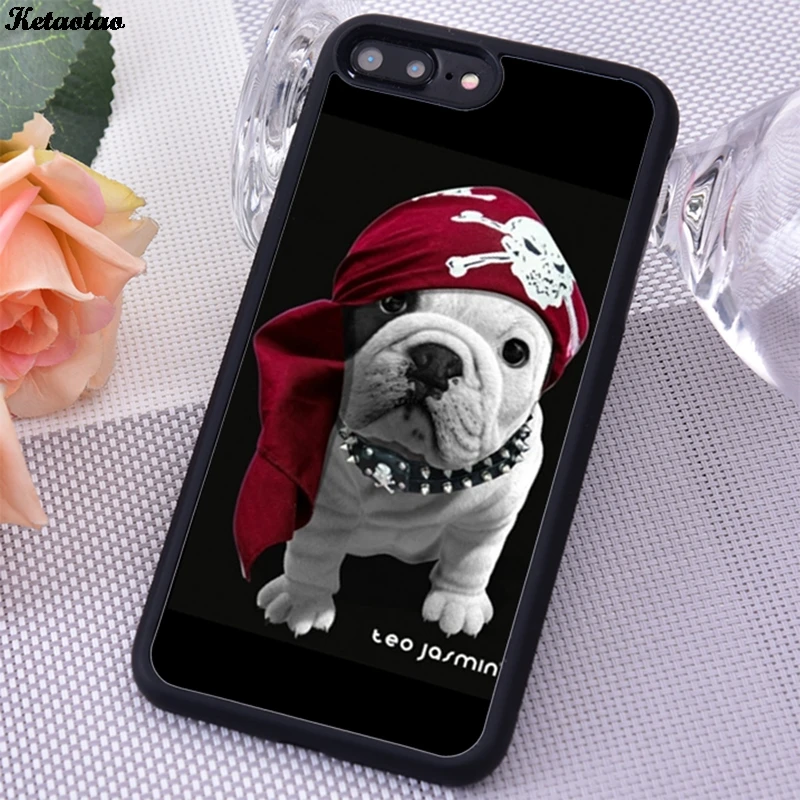 Ketaotao Teo Jasmin New Black Cute Dog TPU Silicone Phone Case Cover For iPhone 6S 7 8 Plus 5S SE X XS XR 11 PRO MAX samsung | Мобильные