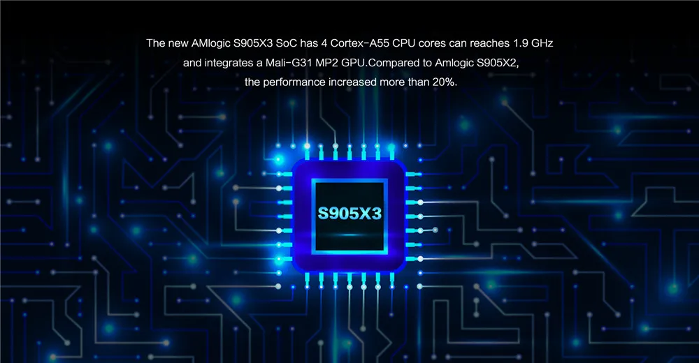 Magicsee N5 PLUS Amlogic S905X3 4 Гб ОЗУ 64 Гб ПЗУ Smart Android 9,0 tv Box Поддержка 2,5 дюймов SSD HDD до 4 ТБ 4K HD медиаплеер
