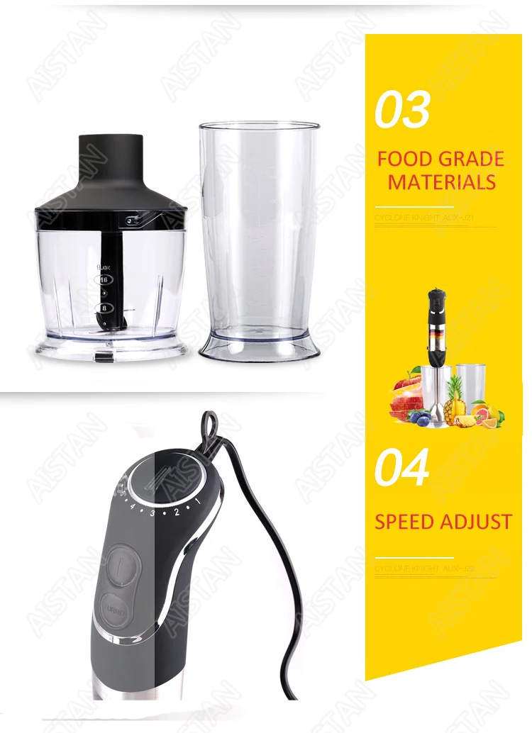 MQ735 electric kitchen hand blenders mixer immersion stick for meat grinding vegetable cutter