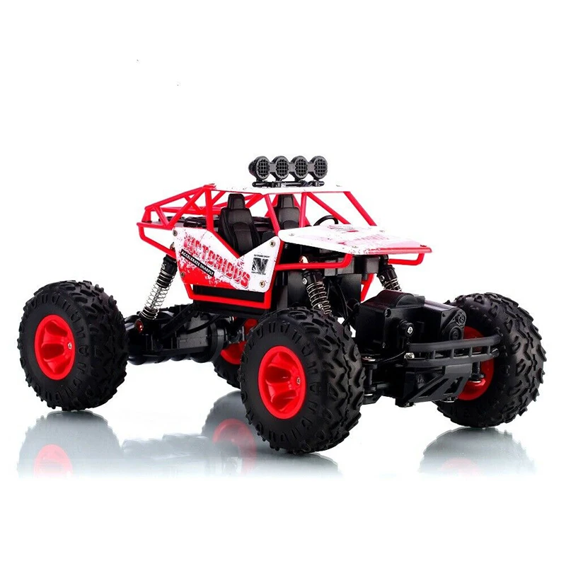 

Off-Road Rock Crawler Remote Controller USB 2000mAh Fast Reaction 1:16 4WD Toy