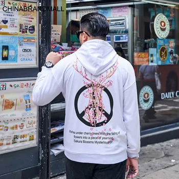 

Big size Men's Wear super Brand Loose Sweater Male Plus Fat Plus Dawith Cap Fat Man Top Simple Printing Hoodie