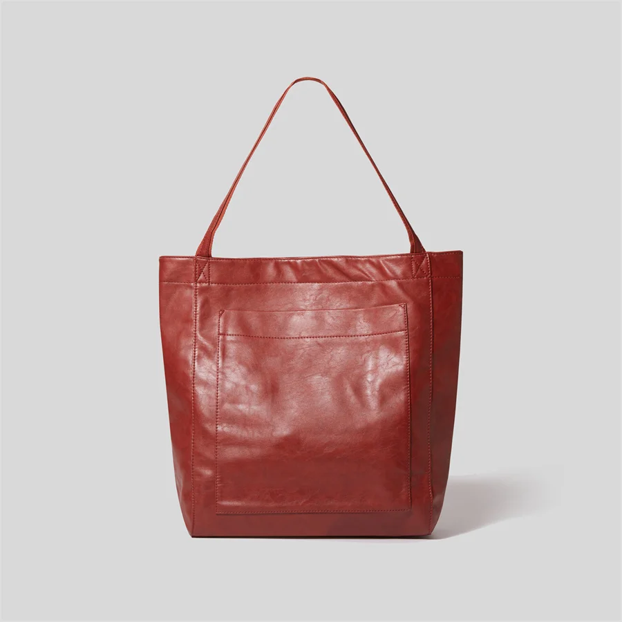 

Vintage Shoulder Bags Women Large Capacity Totes Female Soft Pu Leather Handbags Ladies Shopper Bags Travel Study Weekend Bag