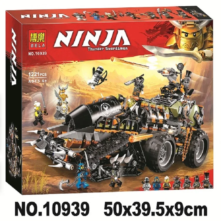 

Ninja Dieselnaut Diesel Utility Tank Gripper Vehicle 10939 Model Building Blocks Assemble Toy Brick