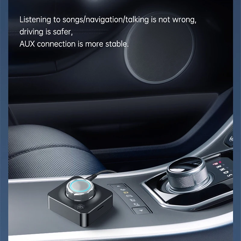 VAORLO-Récepteur audio Bluetooth 5.0 3D, son stéréo surround, carte SD TF, RCA 3.5mm, AUX, adaptateur USB sans fil pour kit de voiture, haut-parleur