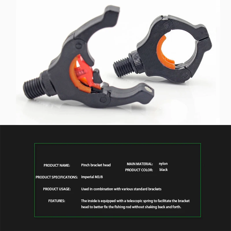 

Fishing Stick Supporter Clips Nylon Rack Practical Carp Magnet Stand River Fish Accessories Rod Gripper Pod Holder Fishing Tools