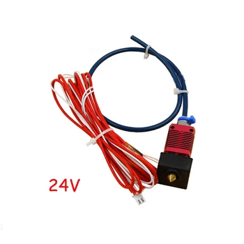 

3D Printer Extruder Assembled Hot End Kit Teflon Tube Nozzle Kit for Creality Ender-3/3PRO/5/5PR 3D Printer Accessories