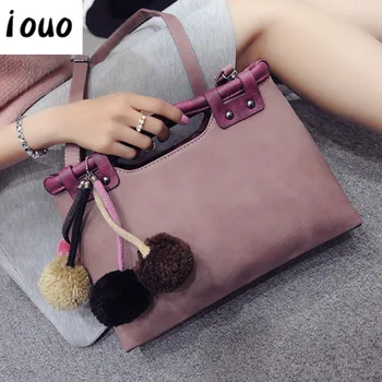 

iouo authentic bag ladies 2020 new trend winter golfer one-shoulder handbags fashion messenger ladies bags for women crossbody