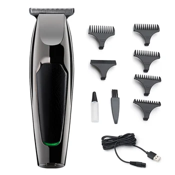 

Barber Electric Trimmer Cordless USB Rechargeable Hair Clipper Shaver Grooming Low Noise Professional Cutting Machine