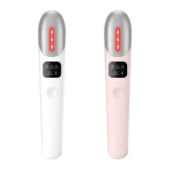 

New Ems Vibration Eyes Massager Red Light Therapy Anti Wrinkles Remove Dark Circle Anti Aging Eye Care Beauty Instrument