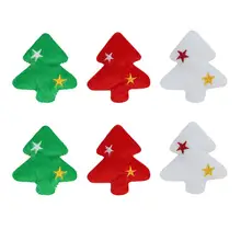 6 шт. декоры для вина, обеденный стол, аксессуары, рождественские украшения для ресторана, отеля, домашнего бара