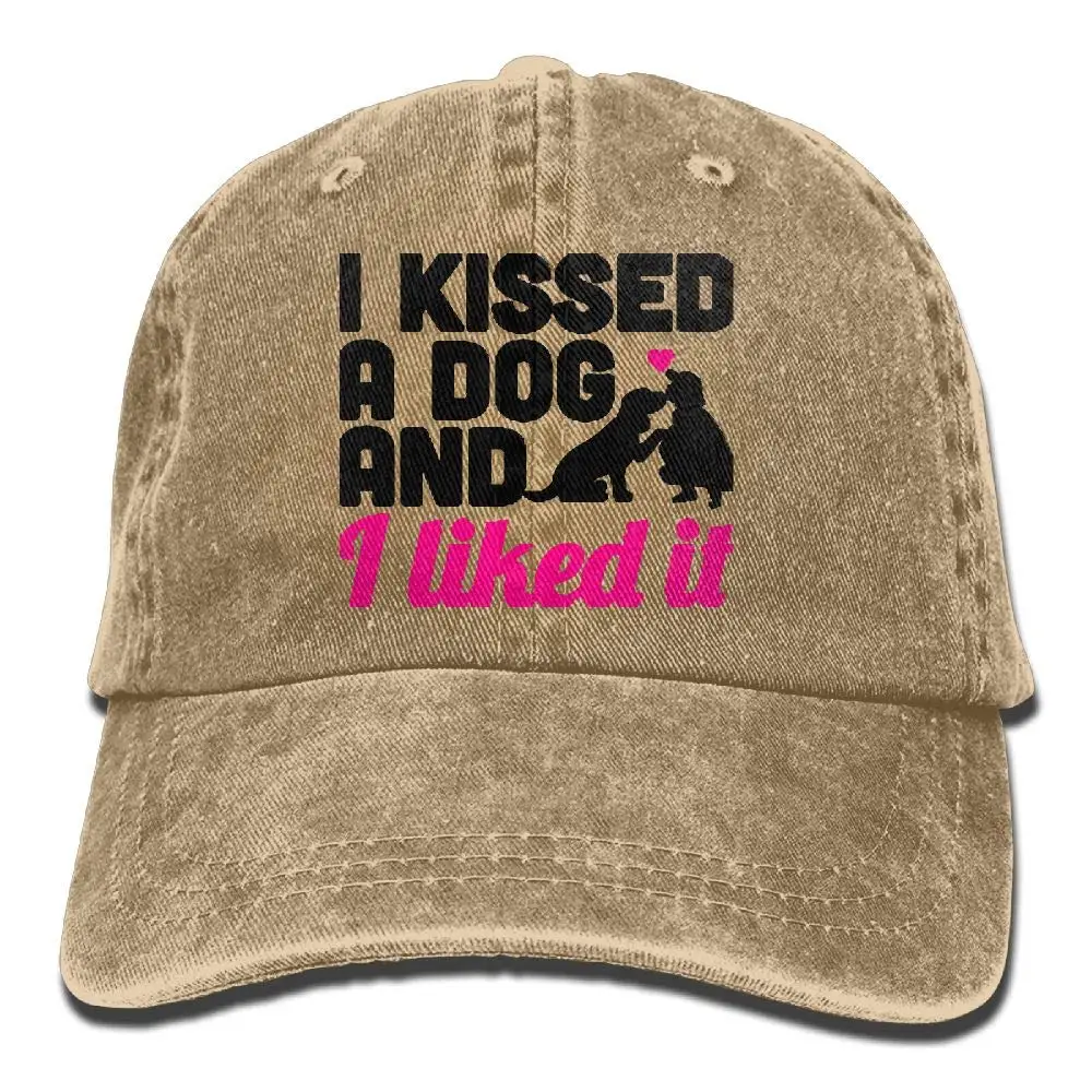 Я поцеловал собачку и мне понравилось это унисекс бейсболка папа шляпа Snapback шляпы