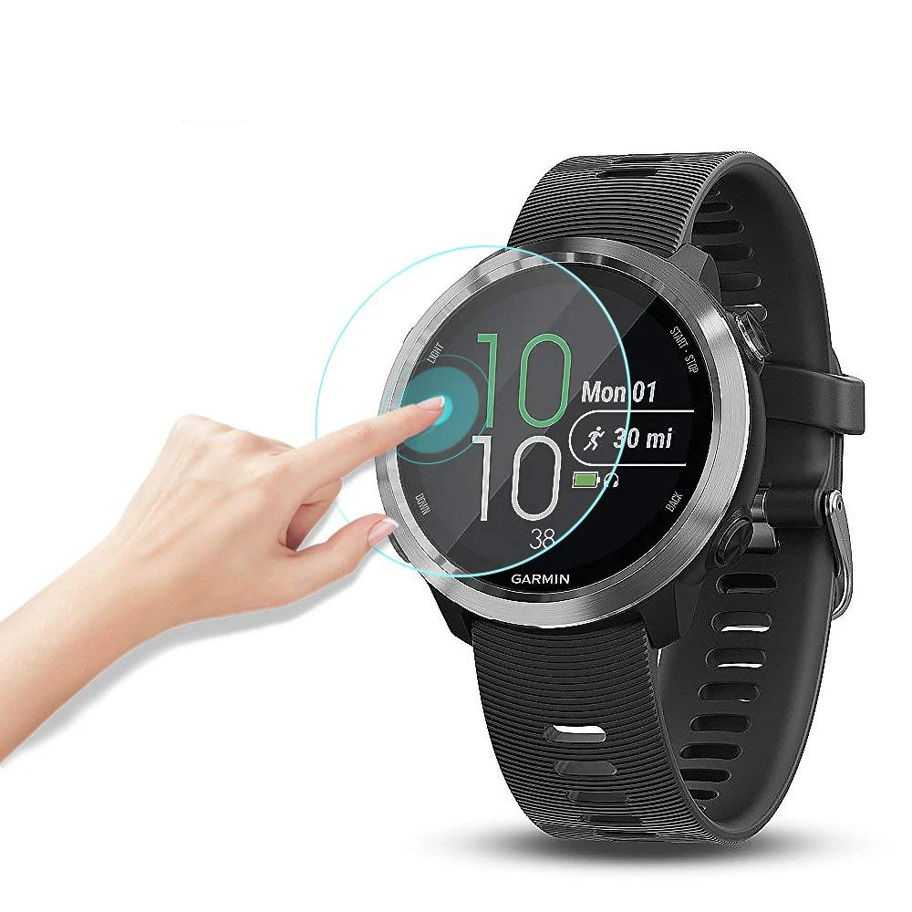 For-Garmin-Forerunner-645-Music-GPS-Running-Wrist-based-HRM-Watch-Screen-Protector-Cover-Tempered-Glass (1)