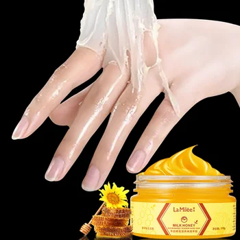

Milk Honey Hand Mask Hand Wax Moisturizing Whitening Skin Care Exfoliating Calluses Hand Film Hands Care Cream