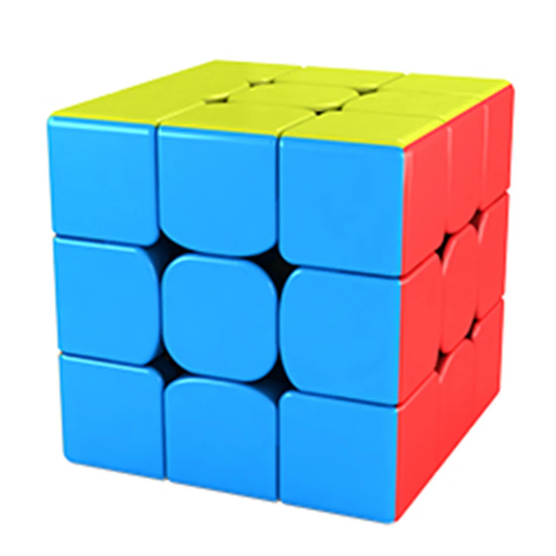 MoYu Weilong GTS2 M 3x3, волшебный куб, Обучающие игрушка в подарок для детей, для взрослых и детей-яркий/6-Цвет флуоресцентный/черный - Цвет: 2