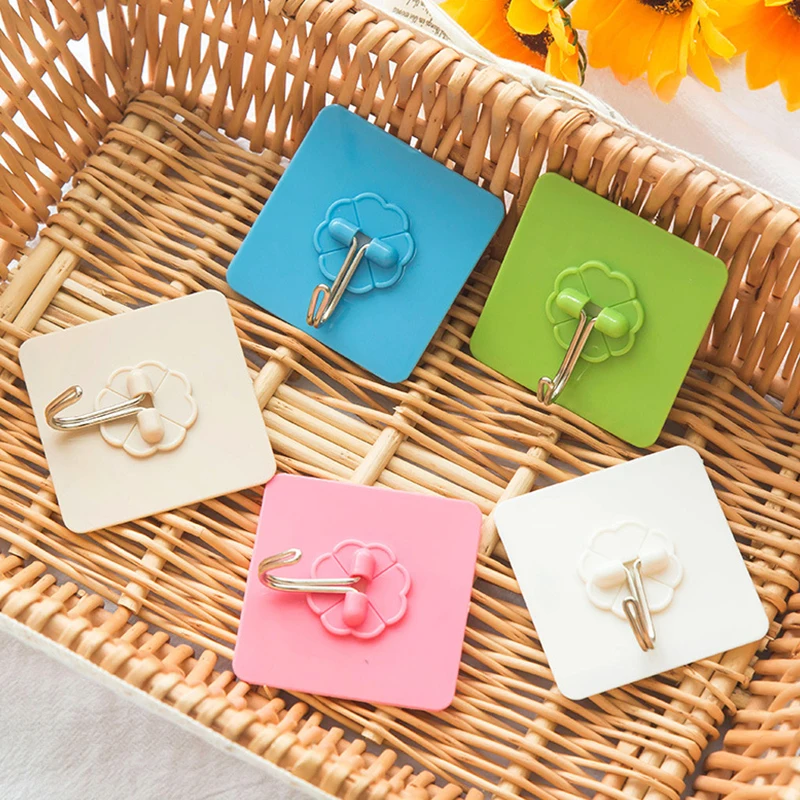 Крючок настенный однотонный 5 шт./компл. | Дом и сад