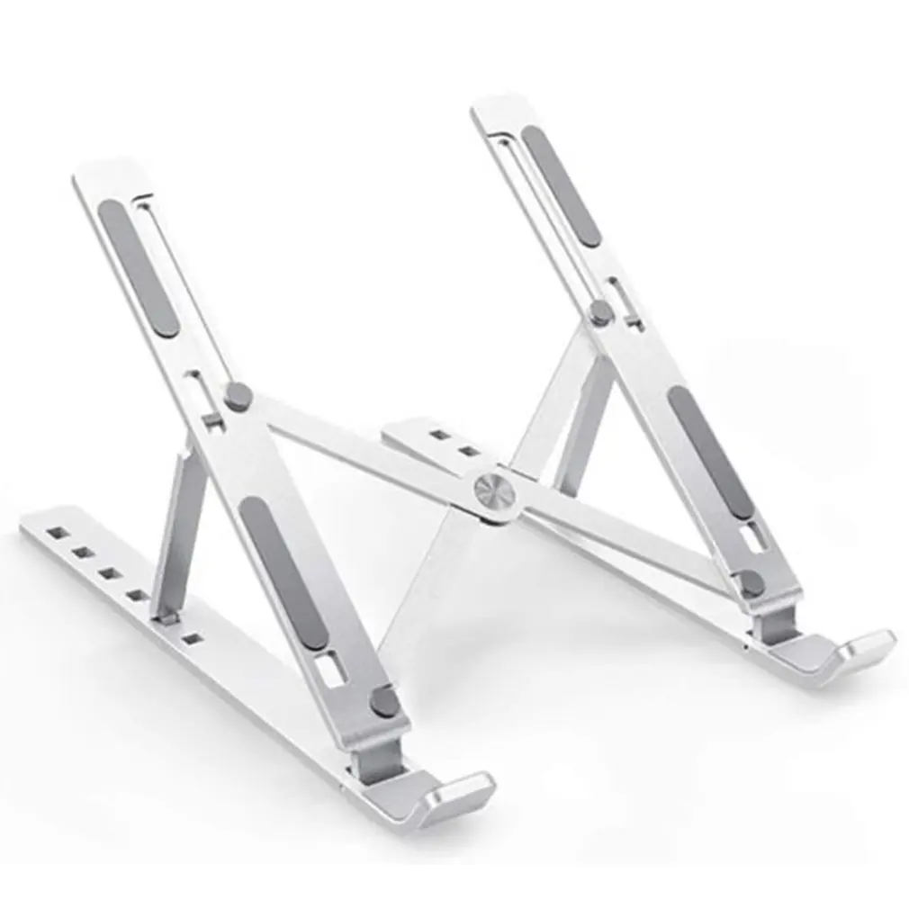 

Portable Foldable Storage Aluminum Alloy Generic Computer Bracket Adjustable Height Support Laptop Computer Bracket