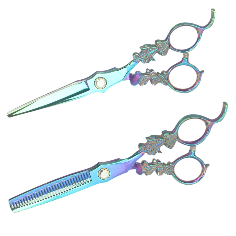6 Inch 9cr Japanese Stainless Steel Hair Stylist Cutting Thinning