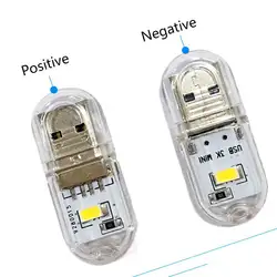 Мини Портативный Яркий светодиодный ночник для чтения USB лампа для ПК и ноутбуки компьютеров