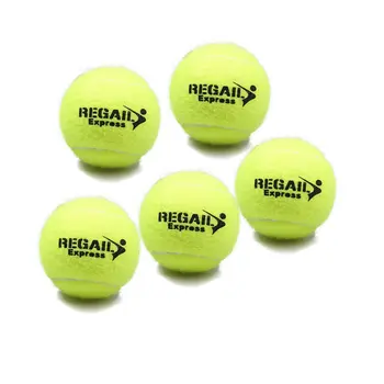 

3Pcs Professional Rubber Tennis Ball High Resilience Durable Tennis Practice Ball for School Club Competition Training Exercises