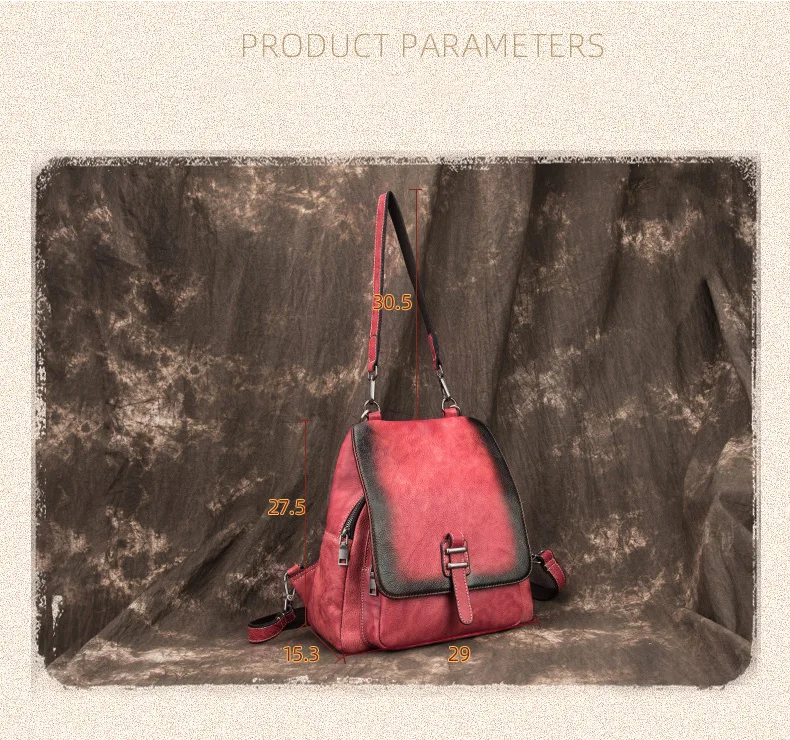 Модный однотонный рюкзак из натуральной кожи в европейском и американском стиле, женские сумки из мягкой кожи, дорожная сумка для девочек