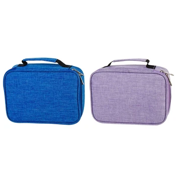 

2pcs School Pencil Cases for Girls Boy Pencilcase 72 Holes Pen Box Penalty Multifunction Storage Bag Case Pouch Stationery Kit -