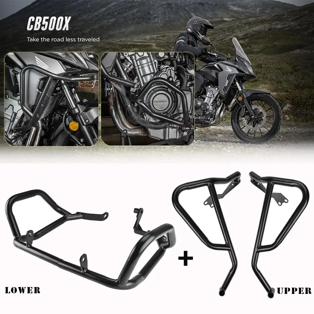 Для Honda CB500X защита двигателя мотоцикла аварии панелей кузова обтекатели падения защитный бамперный постельный ползунки Аксессуары для мотоциклов
