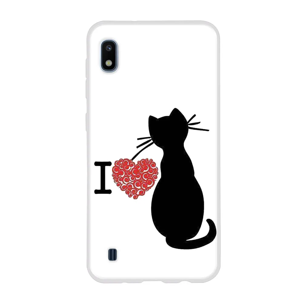 Чехол для телефона samsung Galaxy A10, A20, A30, A40, A50, A70, цветные мягкие силиконовые чехлы из ТПУ с рисунком, чехлы для задней панели телефона, чехлы