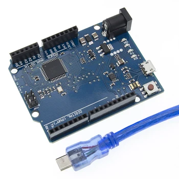 

1PCS Leonardo R3 development board Board + USB Cable ATMEGA32U4 For Arduino