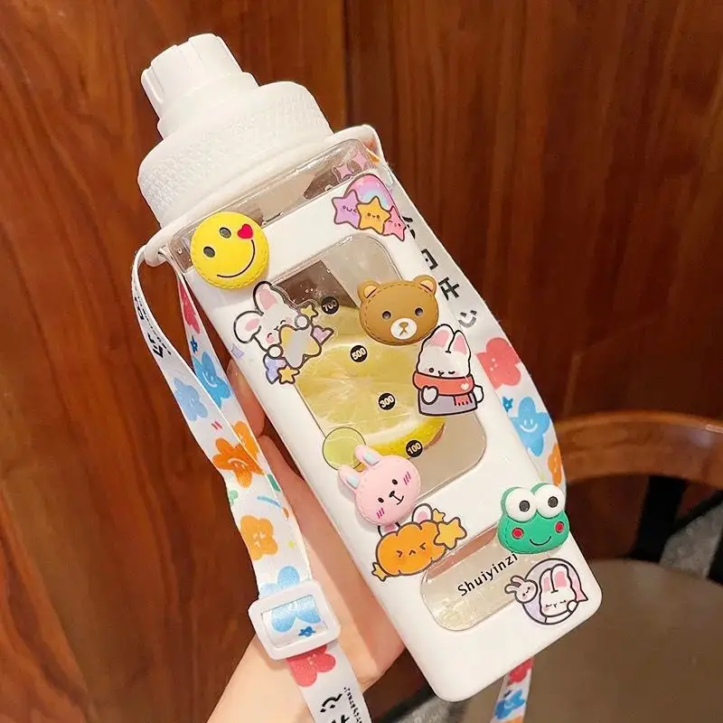 Kawaii Jumbo Pastel Style Water Bottle