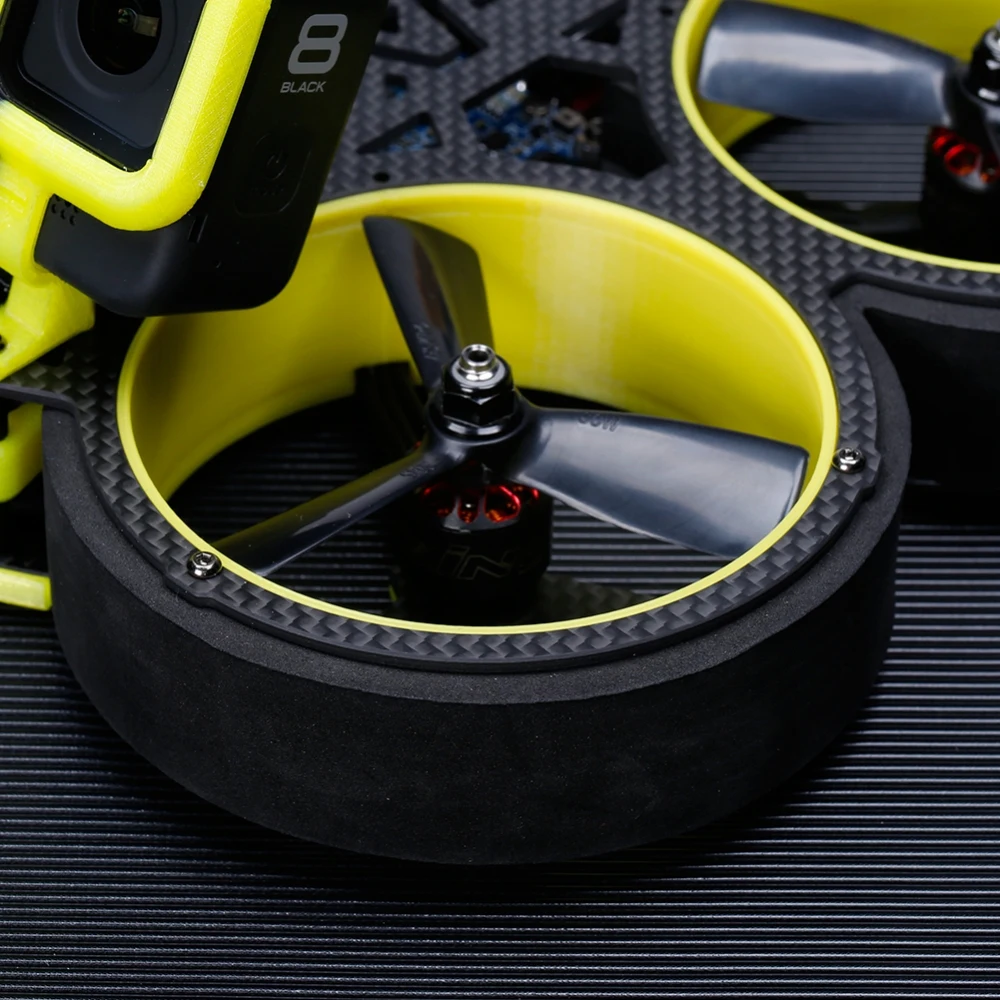 IFlight BumbleBee 142 мм 3 дюйма 4S CineWhoop FPV гоночный Дрон PNP/BNF Caddx Ratel Cam sucex-E F4 FC 40A Blheli_32 ESC 500mW VTX