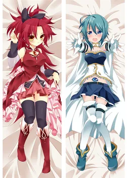 

Anime Sexy Girl Pillow Case Puella Magi Madoka Magica body pillow cover case Miki Sayaka Kaname Madoka Body pillowcase gifts