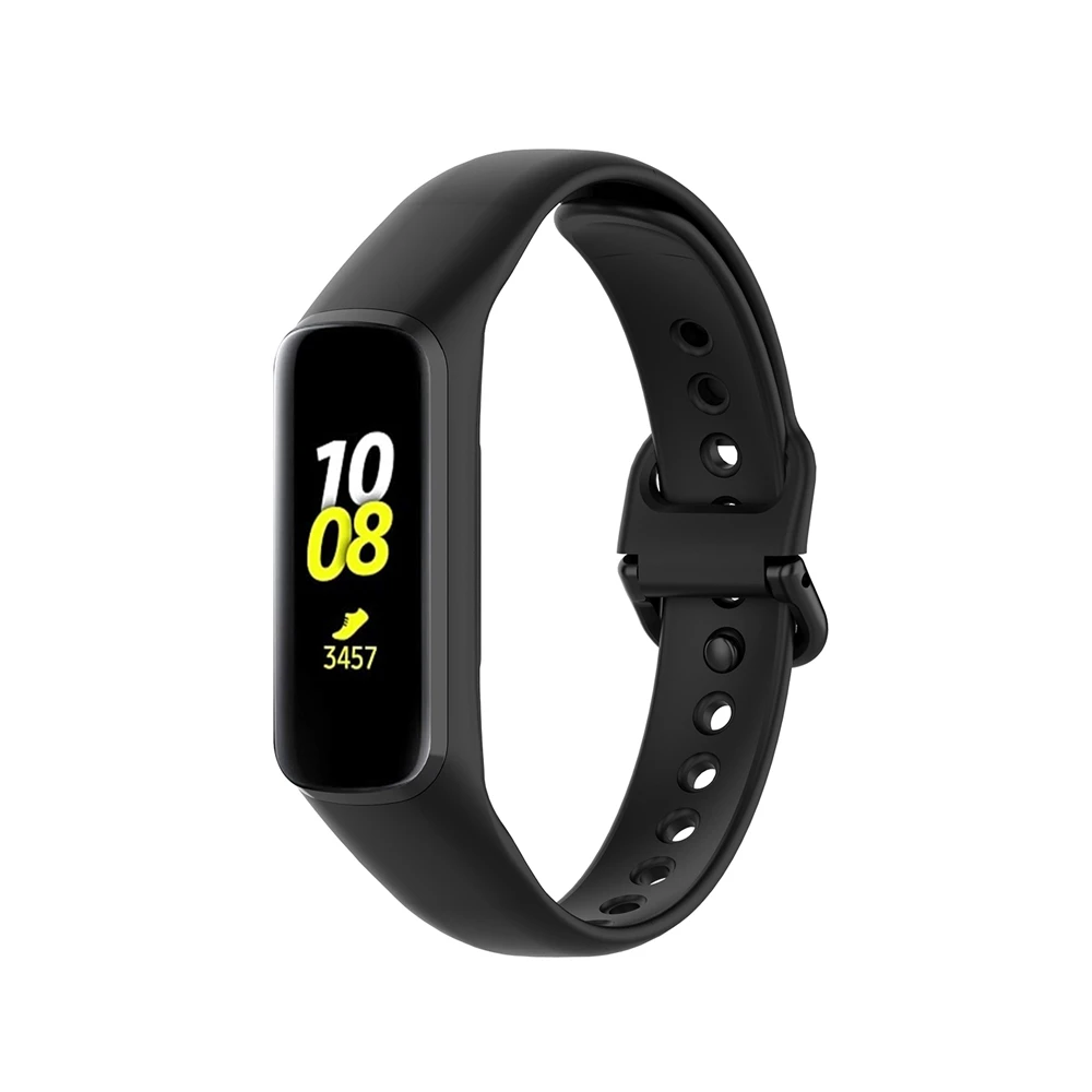 1PCS adjustable Replacement Loop Bracelet Band Strap Bracelet Sports Silicone Watch Band for Samsung Galaxy Fit-e Fit E R375