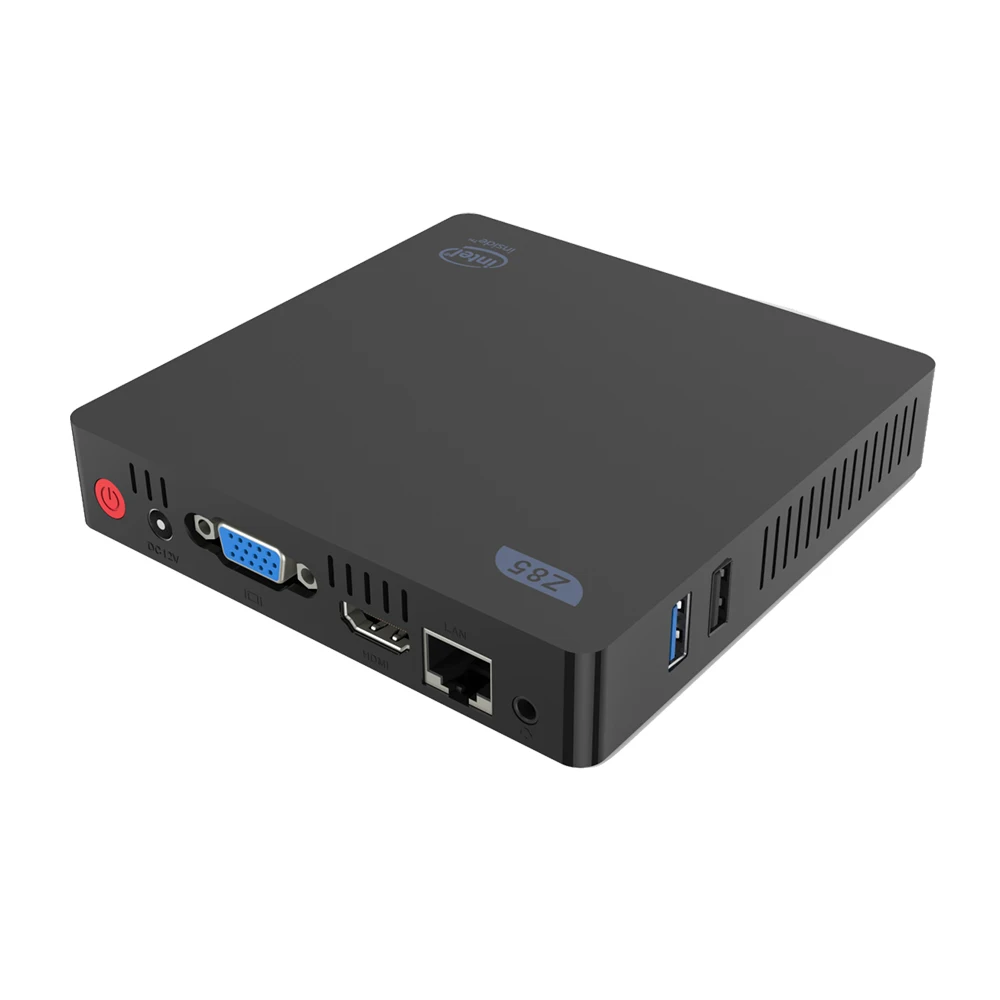 Z83II приставка 10 Мини ПК baytrail Z8350 TV box HD дисплей 2G 32 GB windows10 телеприставке Media Player