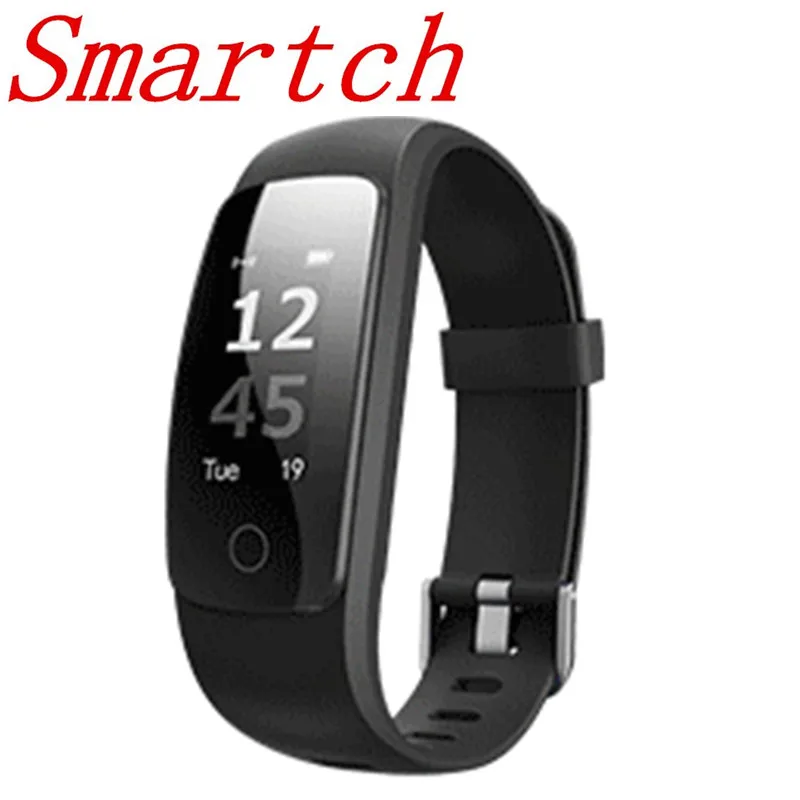 

Smartch ID107 Plus HR Bluetooth Smart Bracelet Heart Rate Monitor Multi sports Cardio Fitness Guided Breathing Fitness Tracker