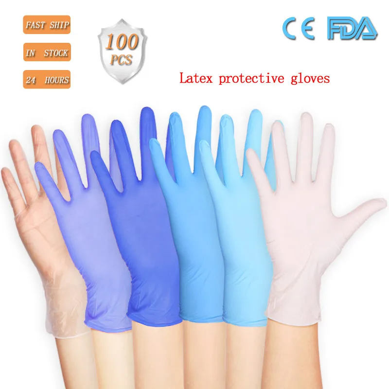 100-gloves-food-catering-housework-thickening-insulation-protective-rubber-latex-gloves-waterproof-Anti-dirty