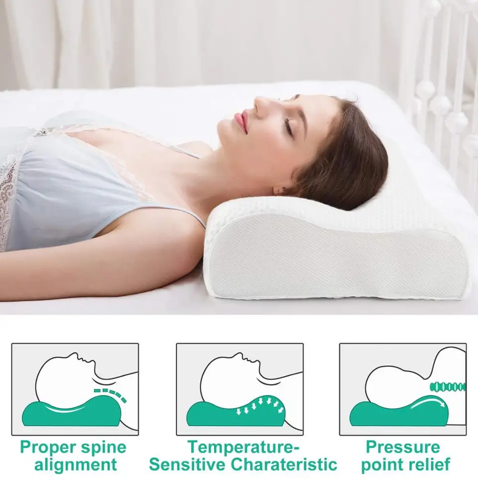 cervical bed pillow