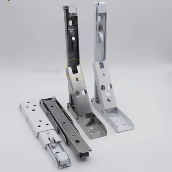 

Three fold spring bracket bracket right angle laminated plate movable shelf support bracket triangle fold microwave oven separat