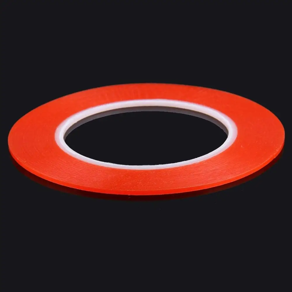 2mm width 3M Double Sided Adhesive Sticker Tape for iPhone / Samsung / HTC Mobile Phone Touch Panel Repair, Length: 25m (Red) afbeelding