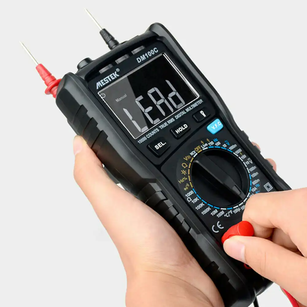 digital multimeter tester resistance 10000 counts ca