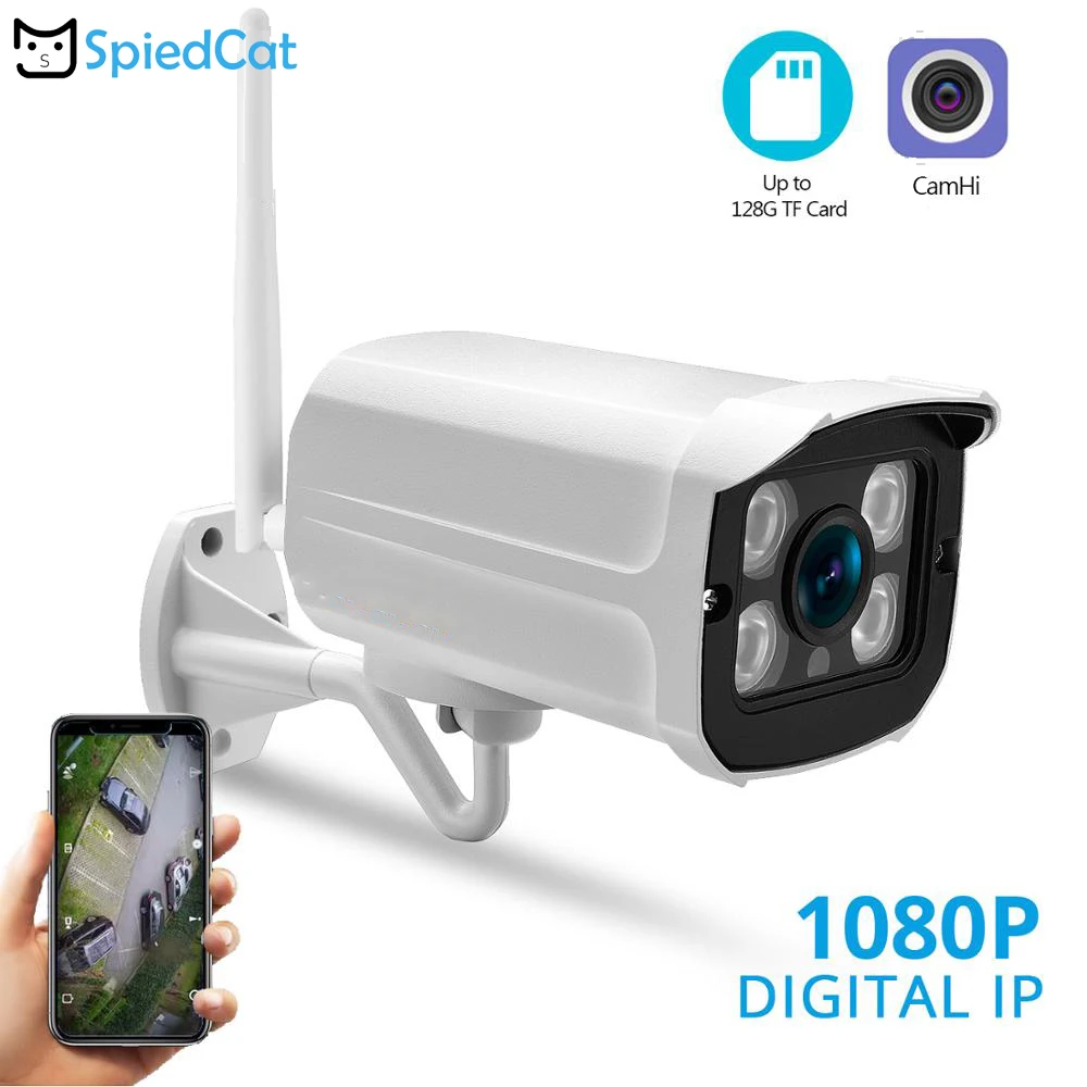 HD 1080P Wi-Fi IP камера с функцией обнаружения движения ночное видение CCTV уличная